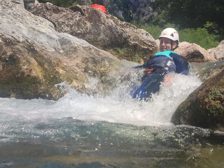 Small Group Canyoning with proffesional guide - From Omiš to Zadvarje: the drive that sets the mood