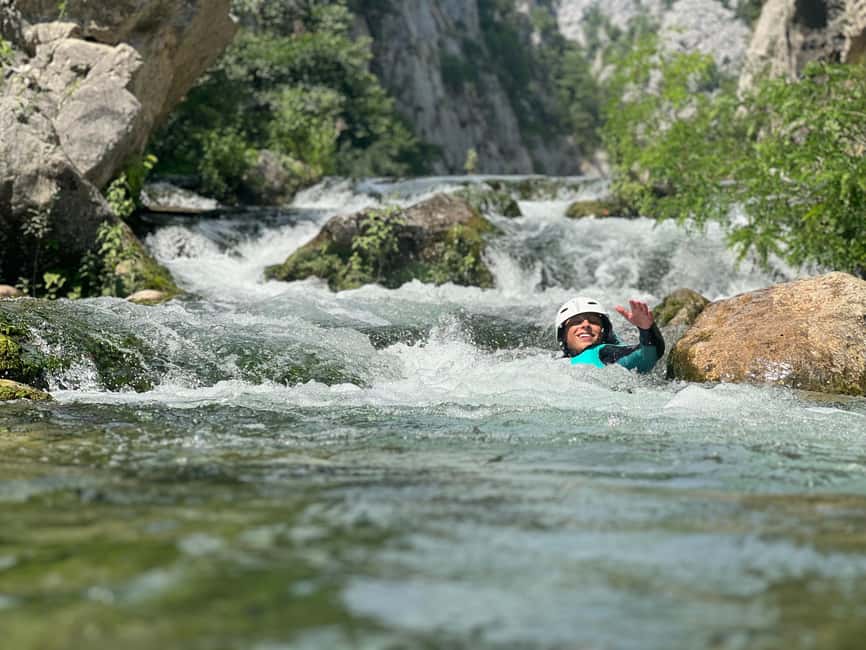 Small Group Canyoning with proffesional guide - Entering the Cetina canyon: jumps, swims, and optional thrills
