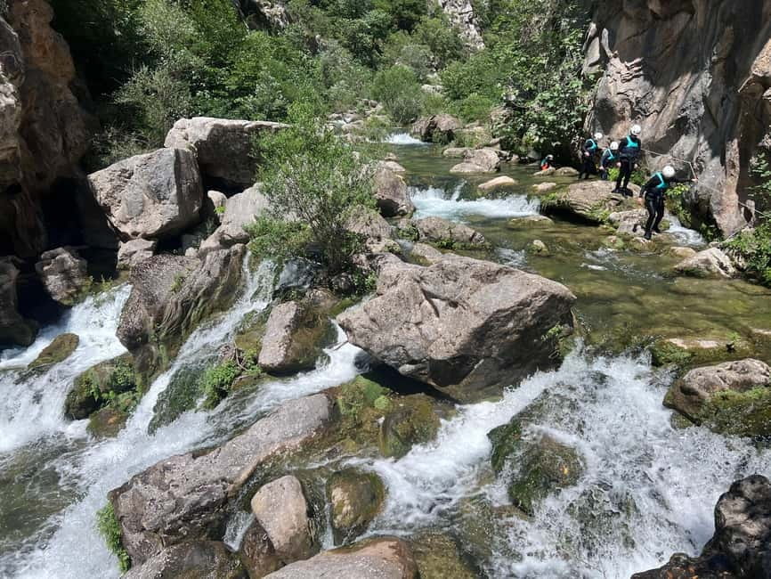Small Group Canyoning with proffesional guide - What to bring (and what to skip)