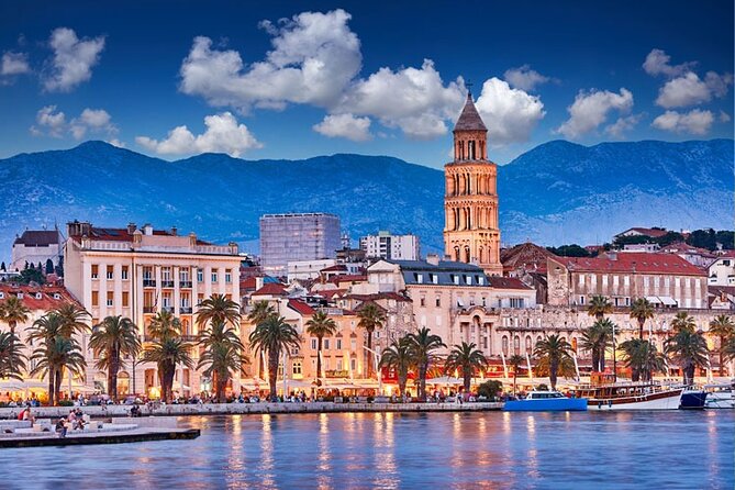 Split and Trogir from Cruise Ship in Split - Cathedral of St. Lawrence and the Radovan portal detail