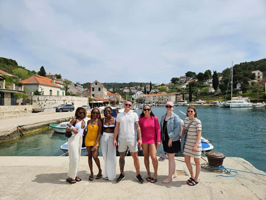 Split: Blue Lagoon and 3 Islands Tour - Maslinica on Šolta: the calm end of the day