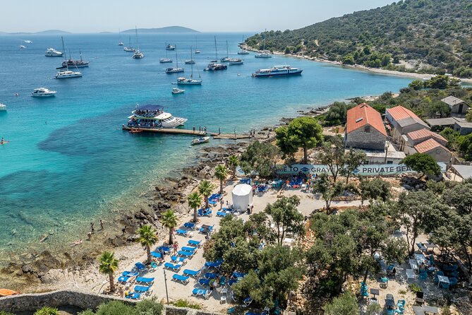 Split: Blue Lagoon & Šolta Tour with Lunch & Drinks - Čiovo and Beach Bar Borkko: a gentle start for swim photos