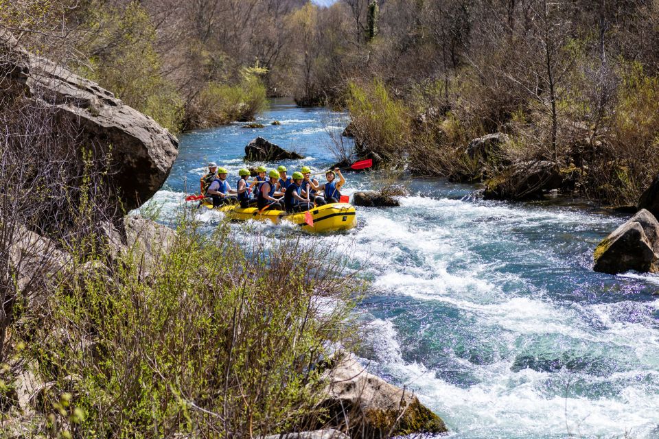 Split: Cetina River Whitewater Raft Trip with Pickup Option - Why Cetina River rafting is such a good Dalmatia half-day