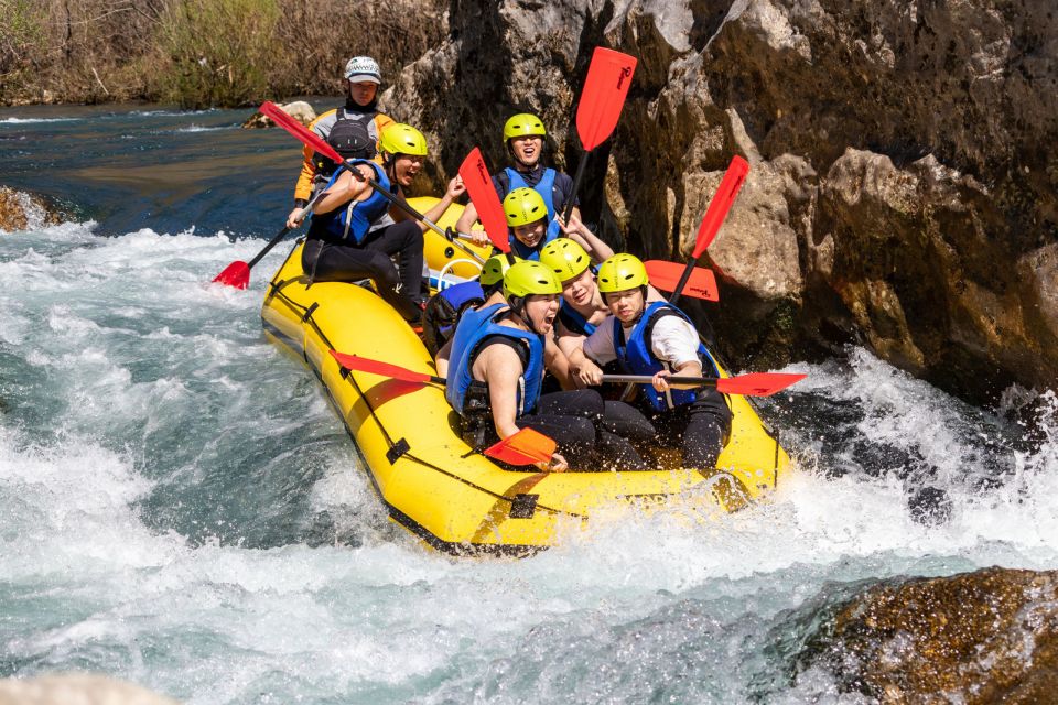 Split: Cetina River Whitewater Raft Trip with Pickup Option - The 5-meter rock jumps: how to decide on the spot