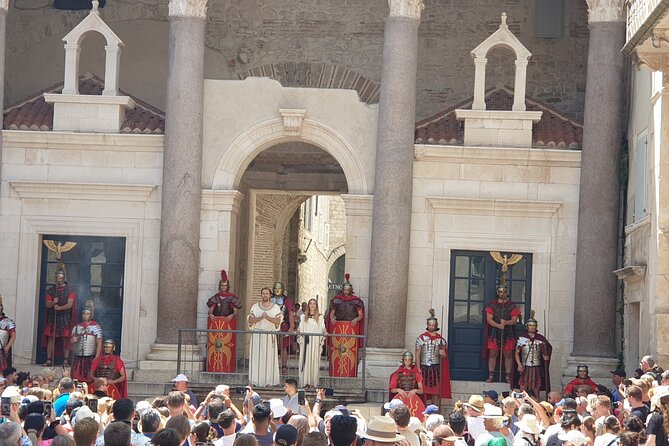 Split & Diocletian Palace Historical Walking Tour - Waterfront context at Riva Harbor and the meaning of Fruit’s Square