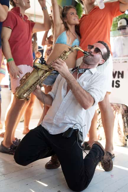 Split: Floating Festival Boat Party with Electronic Music - The 5-Hour Sunset Boat Party: DJs, Drinks, and Onboard Hosts
