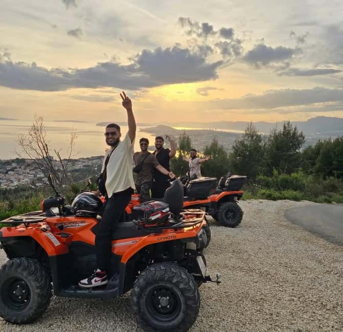 SPLIT: Guided ATV Tour Gornja Podstrana & Horses - The Podstrana mountain village ride: sea and island panoramas