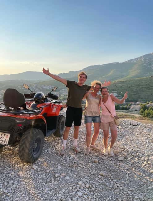 SPLIT: Guided ATV Tour Gornja Podstrana & Horses - Tips for a smooth ride: licenses, shoes, and confidence