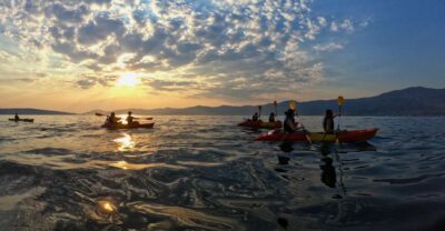Split: Guided Sunset Sea Kayaking & Snorkeling Tour - Getting the Hang of Double Sit-on-Top Kayaks (You’ll Still Work for It)