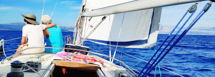 Split: Half Day Sailing Tour with Swim Stop, Snacks and Wine - The Swim Stop: Secluded Cove Time With Snorkeling Gear