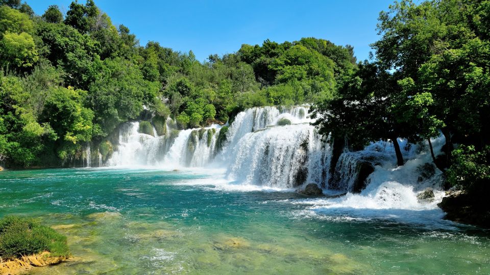 Split: Krka National Park Day Trip with Boat Ride & Swimming - Skradin town and beach time: the easygoing finish
