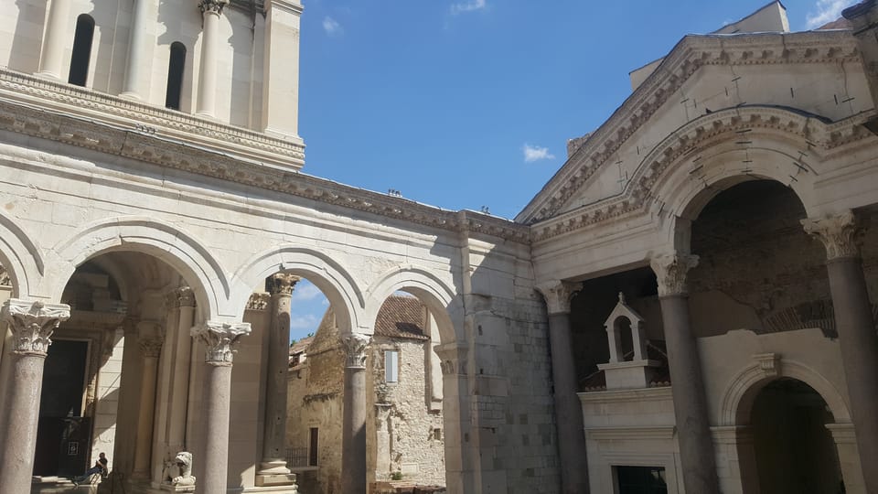 Split: Old Town Food Tour - Inside Diocletian’s Palace: St. Domnius, Jupiter’s Temple, Peristyle Square, and the Golden Gate