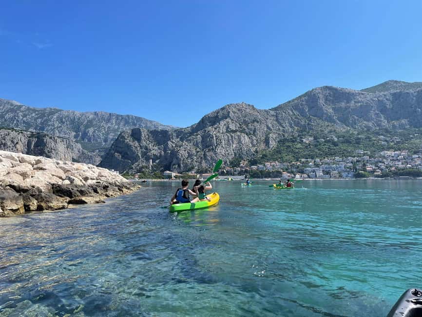 Split/Omiš - Guided Kayaking & Snorkeling Tour Cetina River - Snorkelling and a shipwreck stop at the end