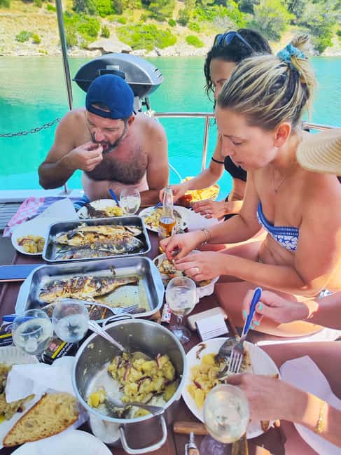 Split/Omiš/Makarska: Full or half day boat tour with "Cvita" - Stop-by-Stop: Vruja Beach, Povlja, and Your Time Around Brač