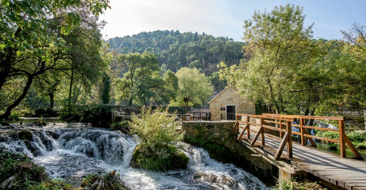 Split: Private Transfer to Krka with Driver & Optional Guide - Krka National Park time: photos, free wandering, and optional guidance