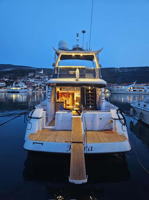 Split: Private Yacht Day Trip - Snack Breaks, Fresh Fruit, and the Ice Maker Difference