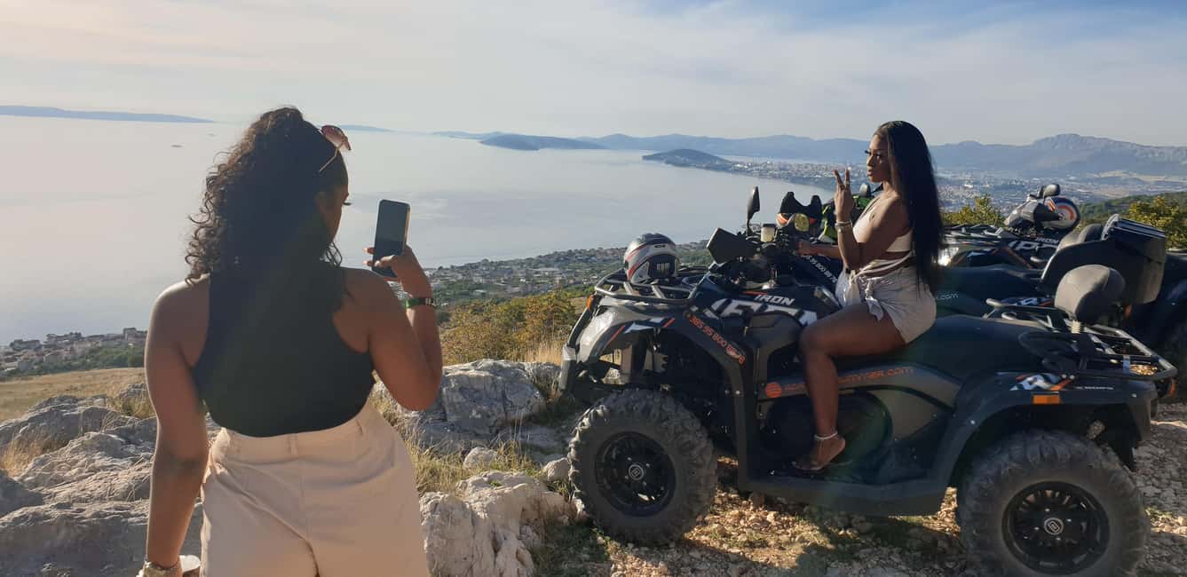 Split: Quad Bike Tour with Sea, Mountain and River Views - Quad bikes, helmets, and what’s really included for $100