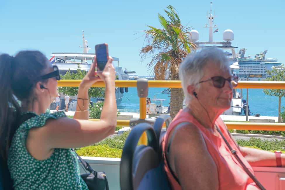 Split: Red Line Panoramic Tour with Sightseeing Bus - Key highlights to look for