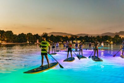 Split: Stand Up Paddleboard Night Glow Tour - Stobreč: The Sea Segment and the Quiet-Cliff Feeling