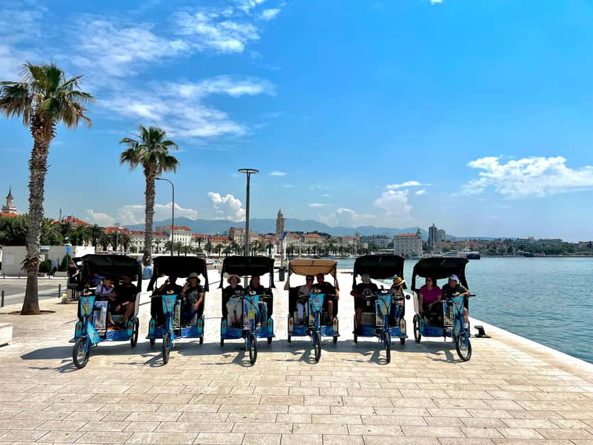 Split Tour in Private Electric Rickshaw - Riva promenade to Republic Square: the quick orientation that helps everything else
