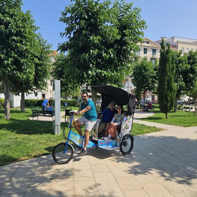 Split Tour in Private Electric Rickshaw - Bene Beach break and Va Bene café: the pause that makes the whole ride feel worth it