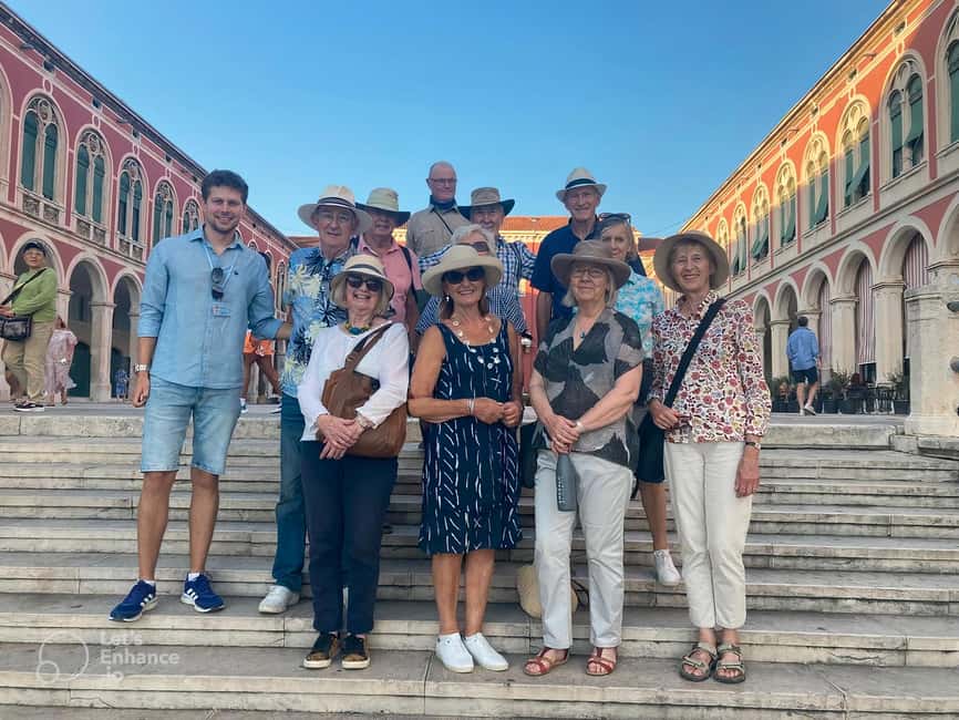 Split Walking Tour with History Professor - The Peristyle and Vestibul: The Palace’s Social Heart