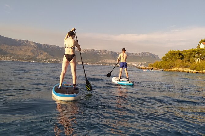 Stand Up Paddle Tour in Split - Guides and the photo factor (Marin, Jelena, Vice)