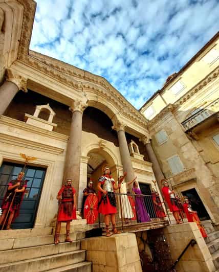 Step into History: Private Guided Walking Tour of Split - What Christina did right: clear, pleasant explanations on the move