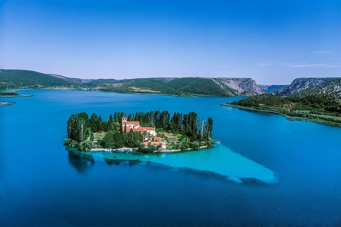 The Wonder of nature route - Panoramic Flight over Plitvice Lakes & Krka NP - Key highlights at a glance