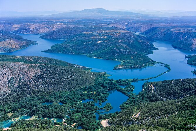 The Wonder of nature route - Panoramic Flight over Plitvice Lakes & Krka NP - The pilot factor: comfort, calm, and clear communication