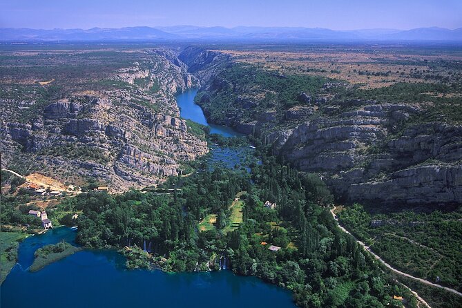 The Wonder of nature route - Panoramic Flight over Plitvice Lakes & Krka NP - Price and value for a private group of up to 3