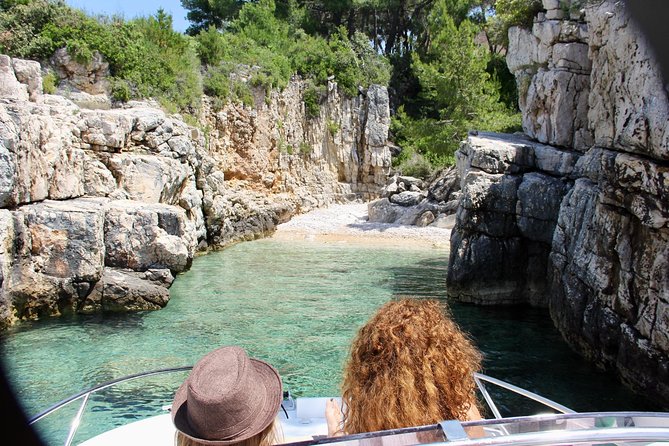 Three Islands Private Speedboat Tour With Blue Lagoon Stop - Maslinica village break for atmosphere, not just beaches