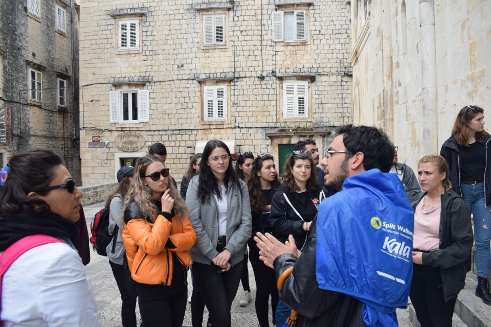 Trogir: Old Town Guided Walking Tour - St Lawrence Cathedral exterior: the Romanesque-Gothic details you can spot fast