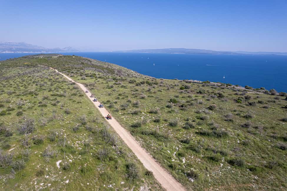 Trogir, Žedno: Čiovo Island 100% Off-Road Quad ATV Tour - Key things I’d mark on your map before you go