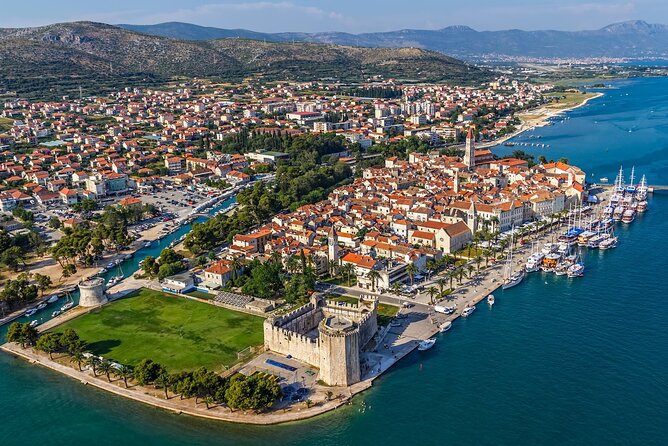 Trogir,Blue Lagoon and Šolta island full day Private Boat Tour - Krknjaši Bay Blue Lagoon: Snorkel Gear, Clear Water, and a Real Swim Reset